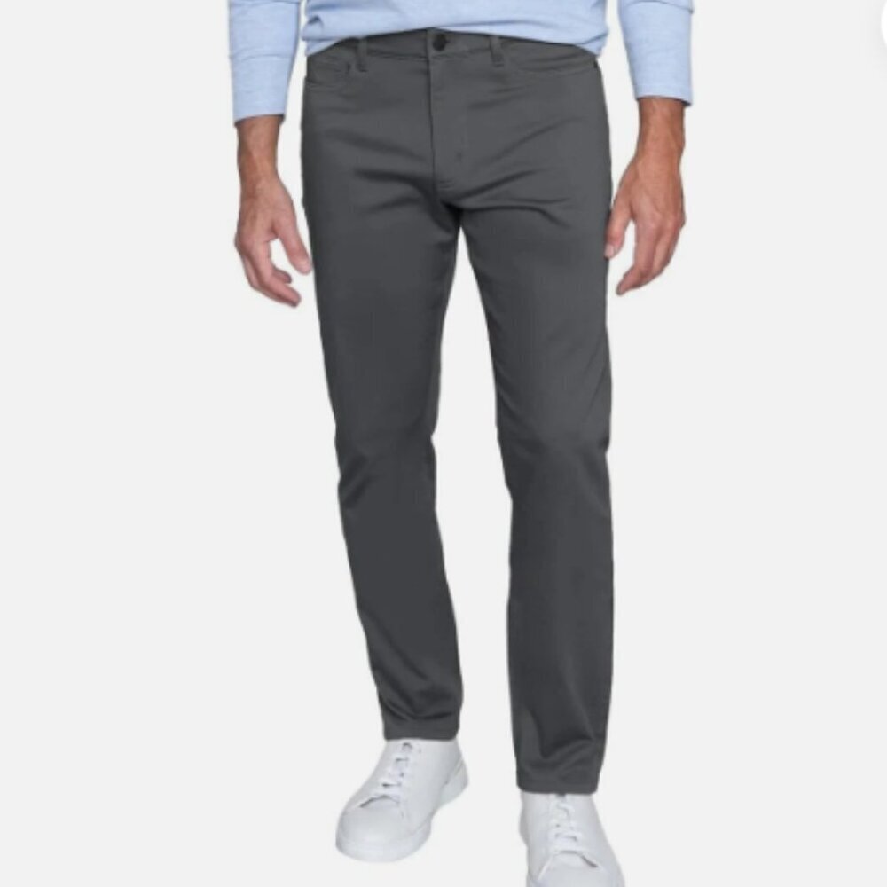 NWOT English Laundry 5 Pocket Men's 32x32 Jeans Gray Cotton Blend Straight Leg